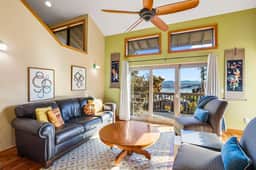 Lake WA View Home.  3 levels