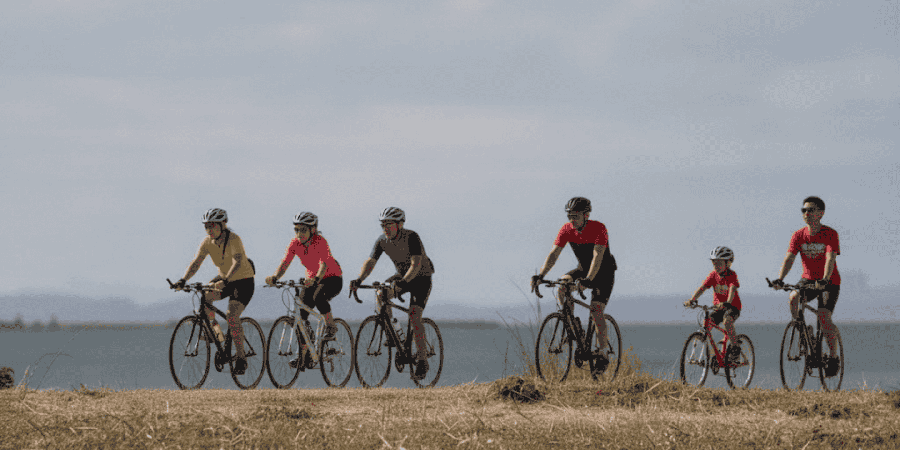 Biking Along Birch Bay Drive